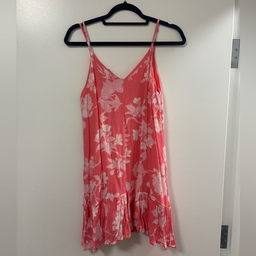 Lulus pink coral mini dress beach size medium